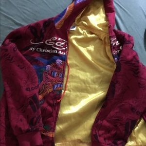 Red colorful sweater